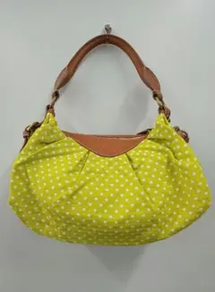 TREASURE TOPKAPI トプカピドット柄 ハンドバッグ 中古