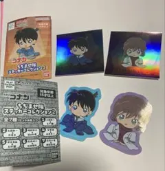 名探偵コナン　ちぢませ隊ステッカーコレクションセット
