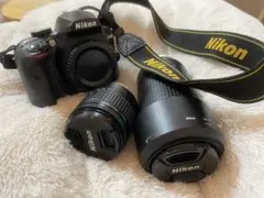 Nikon D3100 ダブルズームキット ショット数1964！ 819007 - メルカリ