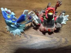 ポケモン　ゲンシグラードン・ゲンシカイオーガ フィギュア