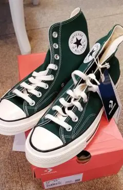 【期間限定】❗️CT70 CONVERSE グリーンスニーカー 24cm 期間限定】❗️CT70 CONVERSE グリーンスニーカー 24cm - メルカリ