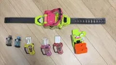 仮面ライダー エグゼイド変身ベルトガシャットセットプラスビルドフルボトルおまけ