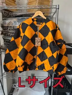 Lサイズ　ダイヤ柄50's復刻USAF G1ラインクルーマンジャケット