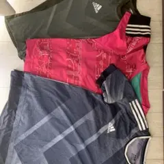 adidas アディダス　練習着　3セット　Mサイズ　スポーツ