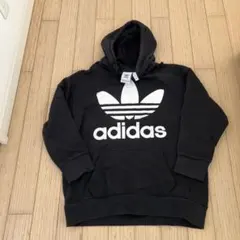 adidas Originals トレフォイル パーカー 黒 S