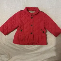 BURBERRY キルティングジャケット 9M 71cm ピンク