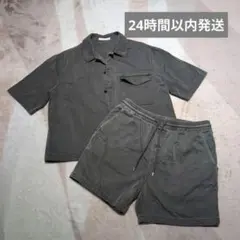 【24時間以内発送】ZARA 半袖セットアップ カーキ