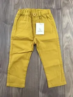 branshes ブランシェス 90cm マスタード からし ボトム ズボン新品