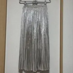 GRL(グレイル) サテンプリーツロングスカート tw928