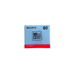 【新品未開封】SONY MD MiniDisc 80分 1枚（MDW80T）