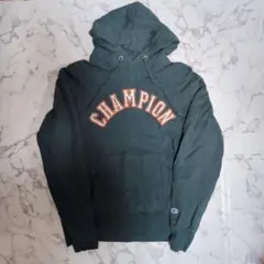 Champion チャンピオン パーカー Lサイズ グリーン メンズ