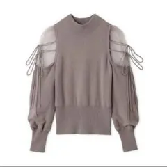 期間限定値引き！SNIDEL　肩開きセータートップス