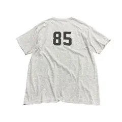 バックプリントTシャツ　背番号85 半袖　グレー　L相当 8iのサムネイル