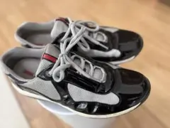 PRADA スニーカー ブラック/グレー