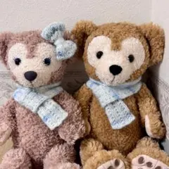 ダッフィー　シェリーメイ ペアマフラー