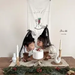 ✽NEW✽partyhat　Noël　パーティハット　ベビークラウン　チュール有