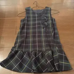 BEBE べべ チェック ワンピース 120 卒園式 入学式 発表会 フォーマル