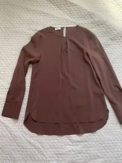 ■美品■ブルネロクチネリ ボウタイ 長袖 カットソー ラインストーン L □美品□ブルネロクチネリ ボウタイ 長袖 カットソー ライン