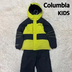 コロンビア キッズ 6〜7スキーウェア 上下セット ジャケットリバーシブル 中綿