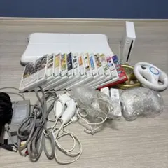 Wii本体と周辺機器&ゲームソフト12本セット