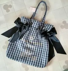 メゾンドフルール Maison de FLEUR クロミ リボントートバッグ