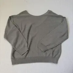 【ZARA】バックオープンニットのサムネイル