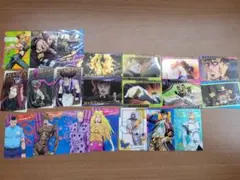 BANDAI ジョジョの奇妙な冒険 sp4枚、ストーリ8枚、キャラ9枚