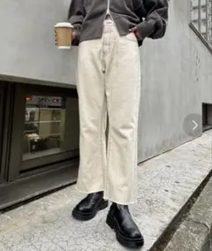 【新品未使用】CIAOPANIC TYPY クロップド丈カットオフデニム　S