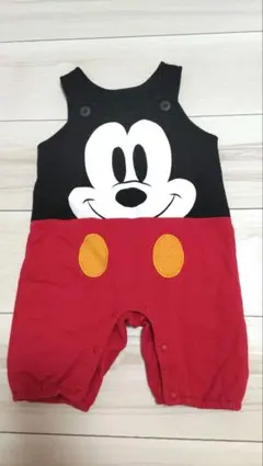 ミッキー☆サロペット風ロンパース 80サイズ☆