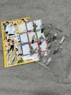 Snow Man 会報とフィギュアセット