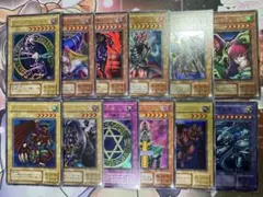 遊戯王 ブラックマジシャン（LB版）他 2期ウルトラシークレット等12枚セット