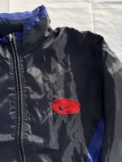 90s〜　NIKE nylon full zip jacket ナイキ