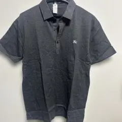 【極美品】Burberry Black Label グレー ポロシャツ