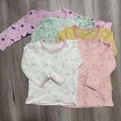 95㎝　キッズ　肌着　長袖　シャツ　セット