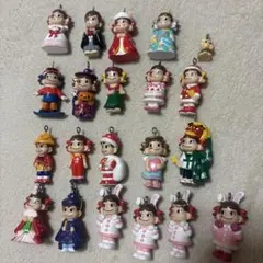 不二家 ペコちゃん コレクションハウス キーホルダー 11体セット