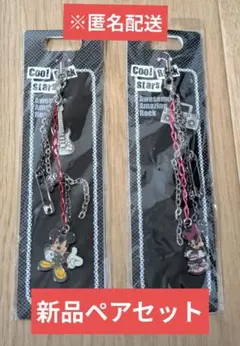 MICKEY&MINNIE　ROCKストラップ新品未開封セット