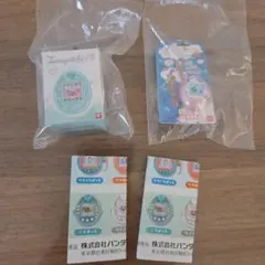 たまごっち４ ミニチュア　リンコレ　パッケージ付きのリングコレクション