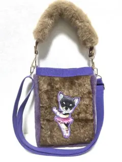 さ*ー様 コヤンイサムチョン　ハンドメイド　ファーショルダーバッグ　サンダーちゃ さ*ー様 コヤンイサムチョン ハンドメイド ファーショルダー