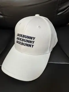 JACKBUNNY ホワイト メッシュキャップ