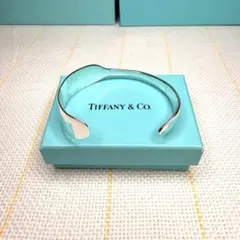 【希少】Tiffany & Co. スターリングシルバー ナイフ バングル 箱付 希少】Tiffany & Co. スターリングシルバー ナイフ バングル 箱付