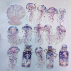 クラゲ ステッカー おすそわけ ⑦