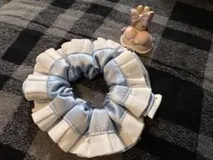 光沢感up♪seasaltハンドメイドシュシュ