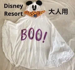 ディズニー ミッキー おばけ ポンチョ ハロウィン 公式グッズ 仮装 大人用