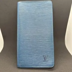 LOUIS VUITTON ルイヴィトン エピ ポルトカルトクレディ財布 ブルーのサムネイル