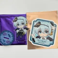 ブルーロック スマイルベースカフェ アクリルスタンド　特典 ステッカー　氷織羊