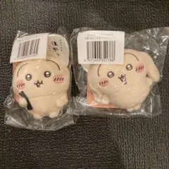 ちいかわ　うさぎだらけくじE賞　ぬいぐるみバッジ　２個