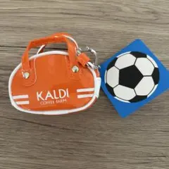 KALDI ミニバッグ オレンジ サッカー・野球タグ付きのサムネイル