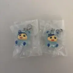 クレヨンしんちゃん　めじるしアクセサリー　かざまくん2点セット