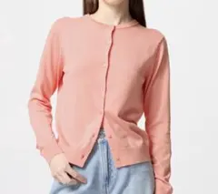 UNIQLO UVカットクルーネックカーディガン