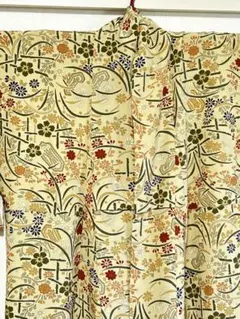 正絹袷小紋　約152cm